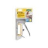 Grapadora rapid clavadora pro r23e metalica cromada usa grapas n 13
