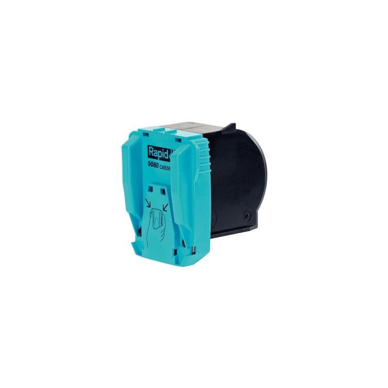 Grapas rapid para grapadora r5080e cartucho de 3x5000 unidades