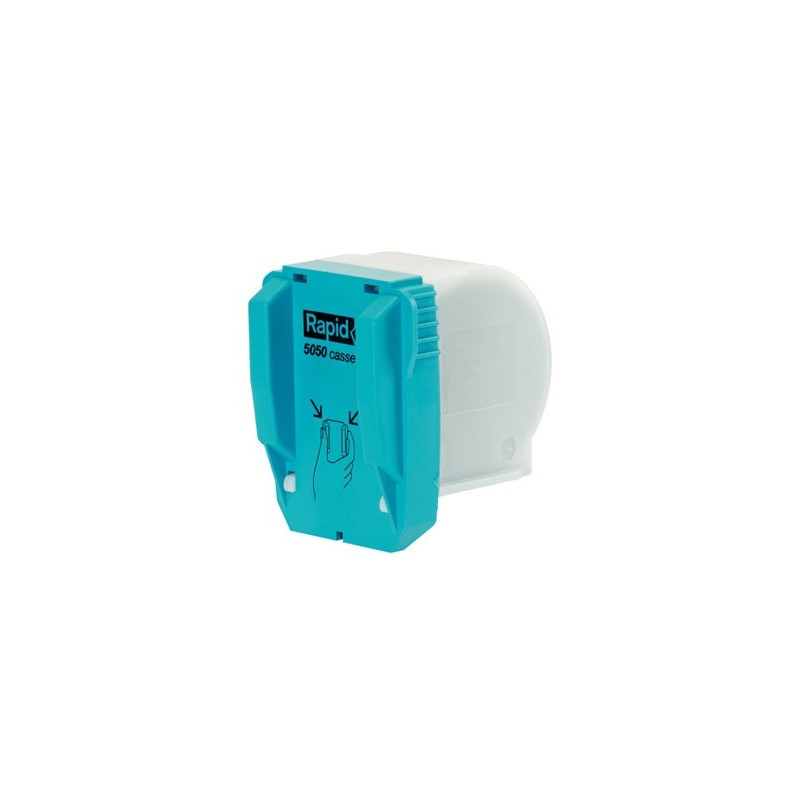 Grapas rapid para grapadora r5050e cartucho de 5000 unidades