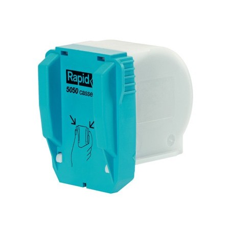 Grapas rapid para grapadora r5050e cartucho de 5000 unidades