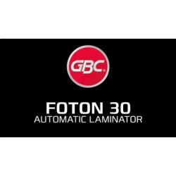 Repuesto para plastificadora gbc foton din a4 75 micras bobina 56,4 mt brillo