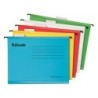 Carpeta colgante esselte din a4 lomo v kraft pack de 10 unidades colores surtidos
