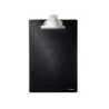 Portanotas esselte din a4 plastico forrado con pinza color negro
