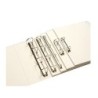 Carpeta canguro esselte basica 4 anillas mixtas 40 mm din a4 plastico color blanco