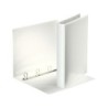 Carpeta canguro esselte basica 4 anillas mixtas 25 mm din a4 plastico color blanco