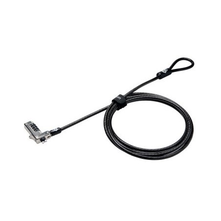 Cable de seguridad para portatil kensington nanosaver con candado slim longitud 1,8 mt