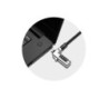 Cable de seguridad para portatil kensington con candado slim longitud 1,8 mt