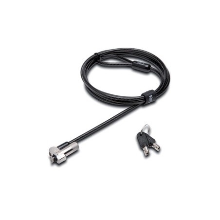 Cable de seguridad para portatil kensington nanosaver con candado longitud 1,8 mt