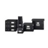Caja almacenamiento leitz click&store wow carton reciclado color negro 281x200x369 mm