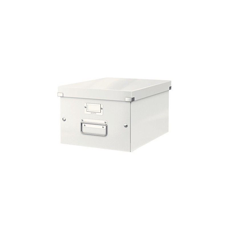 Caja almacenamiento leitz click&store wow carton reciclado color blanco 281x200x369 mm Caja almacenamiento leitz click&store wow carton reciclado color blanco 281x200x369 mm