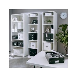 Caja almacenamiento leitz click&store wow carton reciclado color blanco 281x200x369 mm