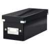Fichero cd leitz click&store carton plastificado capacidad 30 cd color negro 143x147x352 mm