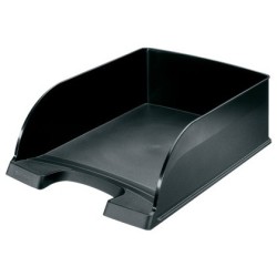 Bandeja sobremesa leitz plus jumbo opaca color negro 257x357x103 mm
