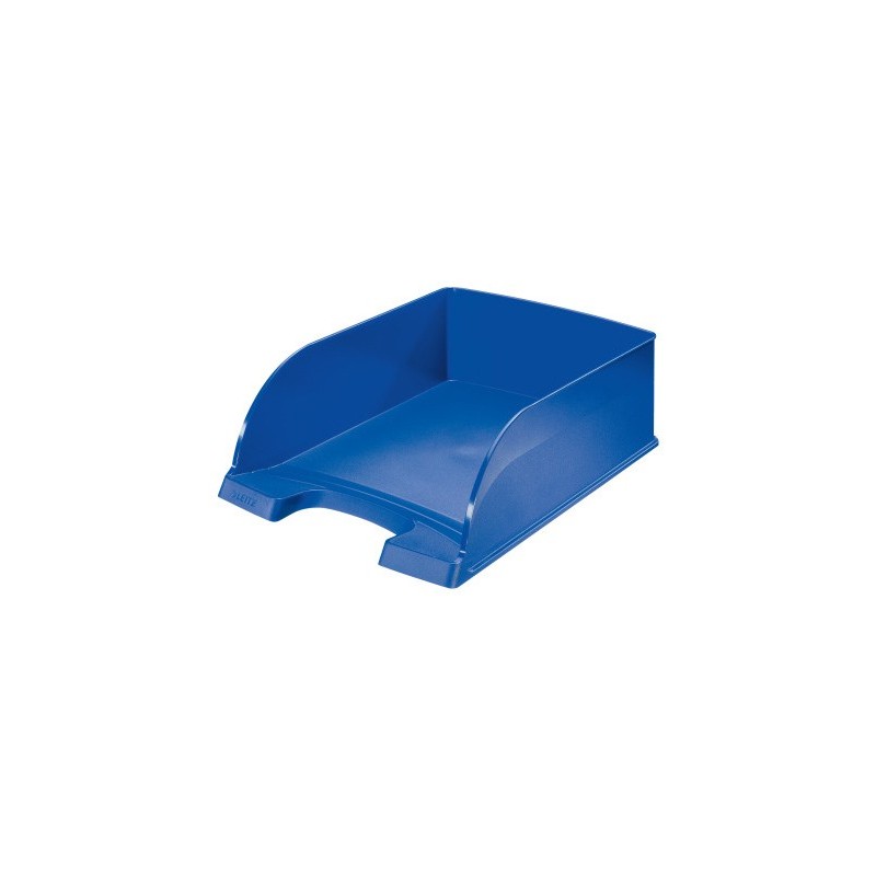 Bandeja sobremesa leitz plus jumbo opaca color azul 255x357x103 mm
