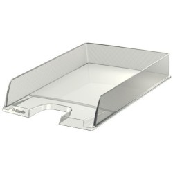 Bandeja sobremesa esselte europost transparente color cristal 254x61x350 mm