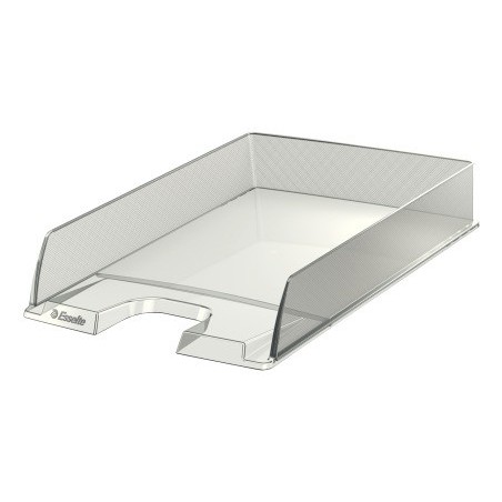 Bandeja sobremesa esselte europost transparente color cristal 254x61x350 mm