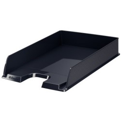 Bandeja sobremesa esselte europost opaca color negro vivida 254x61x350 mm