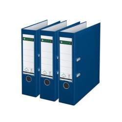 Archivador de palanca leitz 180 din a4 maxi polipropileno lomo 80 mm color azul