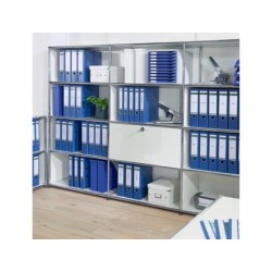 Archivador de palanca leitz 180 din a4 maxi polipropileno lomo 80 mm color azul