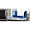 Archivador de palanca leitz 180 din a4 maxi polipropileno lomo 80 mm color azul