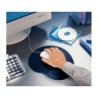 Alfombrilla para raton esselte all in one con reposamulecas gel color azul 300x35x260 mm