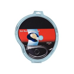 Alfombrilla para raton esselte all in one con reposamulecas gel color azul 300x35x260 mm
