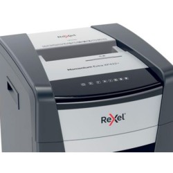 Destructora de documentos rexel momentum extra xp422 capacidad corte 22 h p4 destruye grapas clips cd y