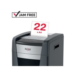 Destructora de documentos rexel momentum extra xp422 capacidad corte 22 h p4 destruye grapas clips cd y