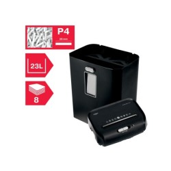 Destructora de documentos rexel promax qs rex823 capacidad 8 hojas particulas destruye grapas clips y
