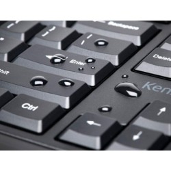 Set teclado y raton kensington inalambrico pro fit qwerty negro