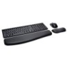 Set teclado y raton kensington inalambrico pro fit qwerty negro