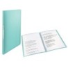 Carpeta esselte escaparate colour ice 40 fundas polipropileno din a4 color azul