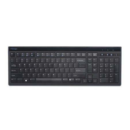 Teclado kensington advance fit slim con cable