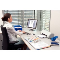 Separador numerico proyecto esselte plastico 1-12 juego de 12 separadores imprimible din a4 multitaladro