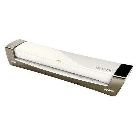 Plastificadora leitz ilam office din a3 con 2 rodillos hasta 125 mc color plata