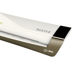 Plastificadora leitz ilam office din a3 con 2 rodillos hasta 125 mc color plata