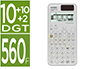 Calculadora Casio Fx-991sp Cw Iberia Classwiz Cientifica 560 Funciones 9 Memorias 10+2 Digitos 5 Idiomas con Tapa