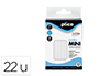 Barra Termofusible Plico Mini Translucida 8 mm de Diametro x 95 mm de Alto Blister de 22 Unidades