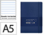 Cuaderno con Gomilla Antartik Notes Tapa Blanda A5 Hojas Rayas Azul Marino 80 Hojas 80 gr Fsc