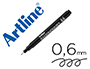 Rotulador Artline Calibrado Micrometrico Negro Illustration Pen Ek-286iln Punta Poliacetal 0,6mm