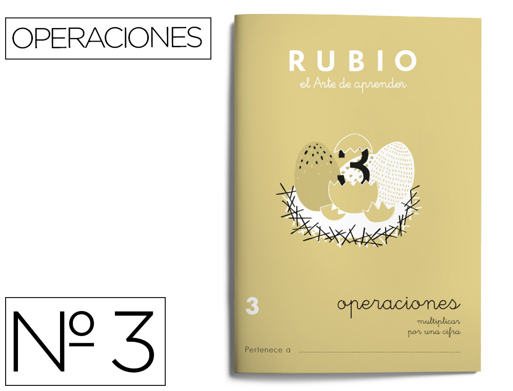 Cuaderno Rubio Problemas nº 3