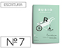 Cuaderno Rubio Caligrafia nº 7