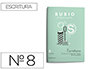 Cuaderno Rubio Caligrafia nº 8