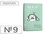 Cuaderno Rubio Caligrafia nº 9