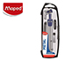 Compas Maped Start con con Portaminas 0,5 mm en Estuche con 5 Piezas