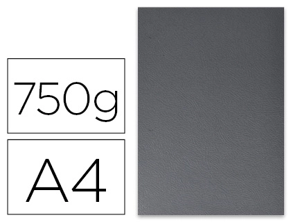 Tapa de Encuadernacion Fellowes DIN A4 Carton Extra Rigido Negro 750 gr Pack de 50 Unidades