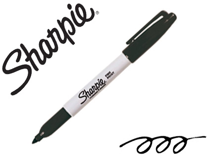 Rotulador Sharpie Permanente Punta Fina Negro