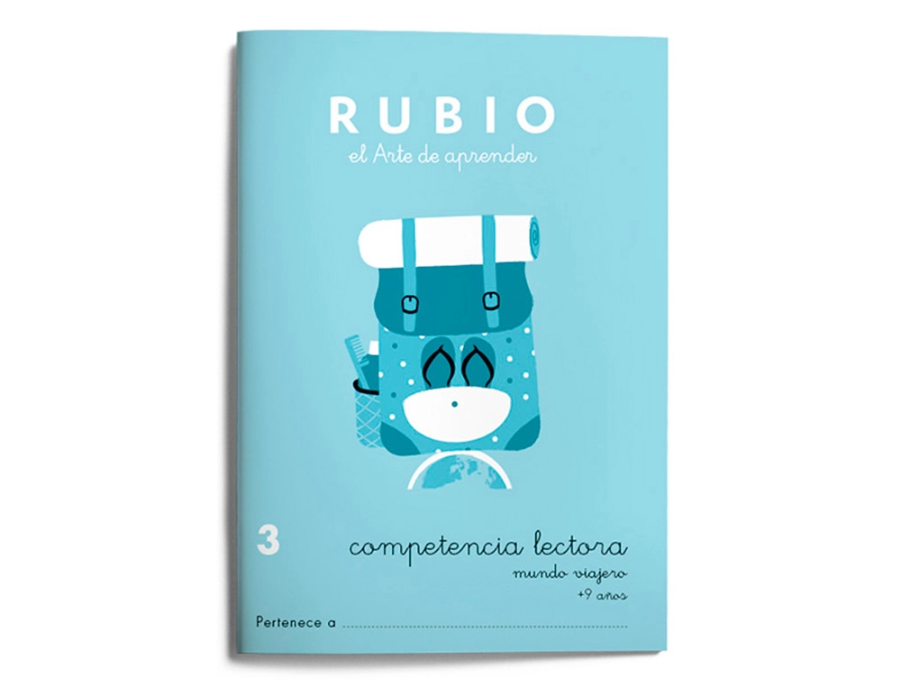 Cuaderno Rubio Competencia Lectora 3 Mundo Viajero