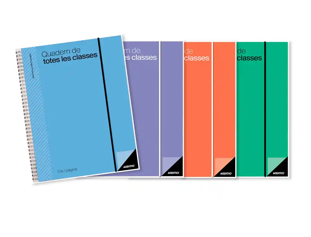 Cuaderno de Todas las Clases Catalan Additio Planificacion Dia Pagina Evolucion Continua