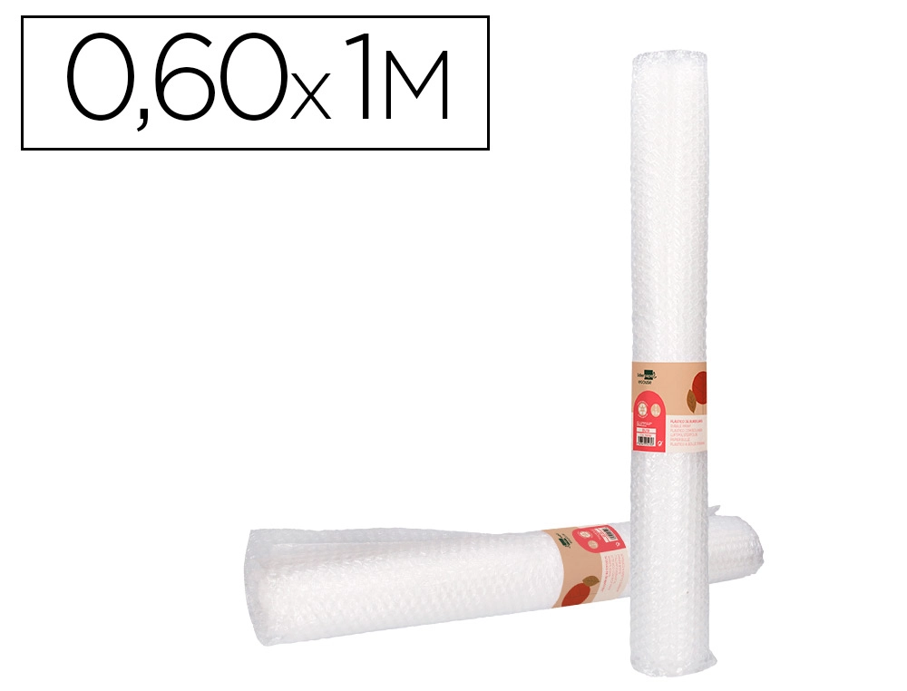 Plastico Burbuja Liderpapel Ecouse 0.60x1m 30% de Plastico Reciclado